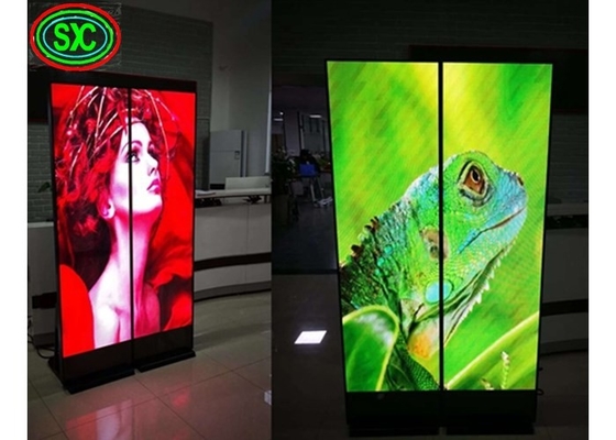 16.7 تريليون رسومات ملونة شاشة LED تجارية 1/32S وضع القيادة للرسائل