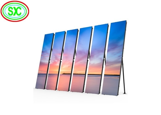 مرآة SMD ملونة كاملة داخلية 1000cd / m2 P2.5 شاشة لوحة فيديو LED 640x640mm
