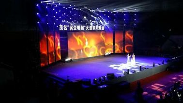 P10 برامج الفيديو التلفزيون SMD LED شاشة لوحات Rgb 320mmx160mm وحدة