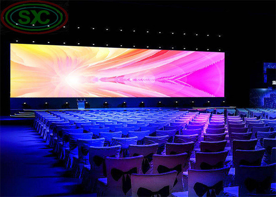 خارجية داخلية HD مسرح خلفية ضئيلة LED عرض P3.9 الإيجار LED جدار الفيديو