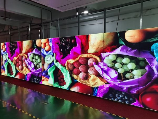 الإيجار الداخلي عرض LED ملون كامل P3.91 جدار فيديو خلفية المسرح