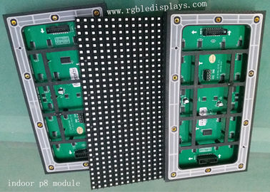 1R1G1B الإيجار الإعلانات الداخلية شاشة LED 256 * 128mm وحدة 6500cd / مربع متر