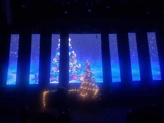 شاشة LED ملونة كاملة p3.91 داخلية تتميز بمصابيح LED Nationstar SMD 1921 عالية الدقة وخزانة ألمنيوم متينة مصبوبة بالقالب