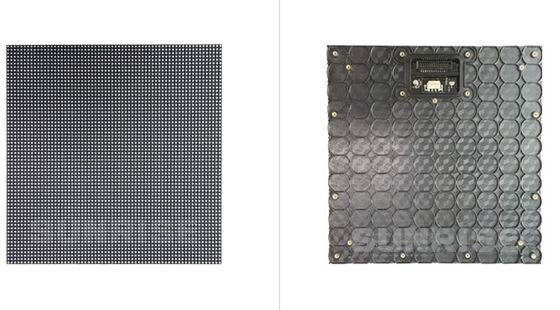 خارجية ملونة كاملة P3.91 شاشة مدعومة تأجير 4G 500mm x 500mm الخزانات 3840Hz P1.25 COB