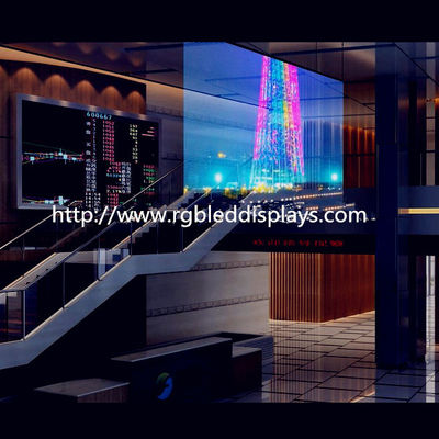 داخلي خارجي 4.81mm Pixel Pitch LED أرضية الرقص الطوب 500x500mm IP65