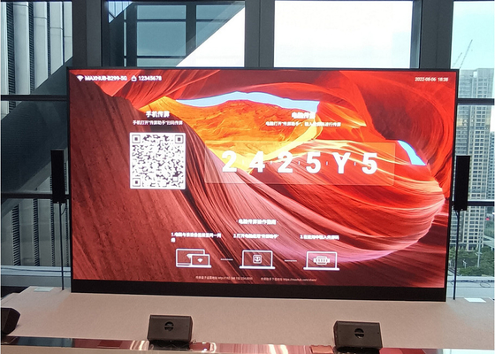 شاشة LED ملونة كاملة 1500 بت بريقة مضادة للغبار للمنتجات المهنية ومقاومة للغبار حجم الخزانة 640 * 640MM