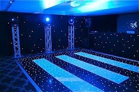LSN/NoVa تحكم RGB LED أرضية الرقص مع 8PCS W2 X H4 وحدات الكمية