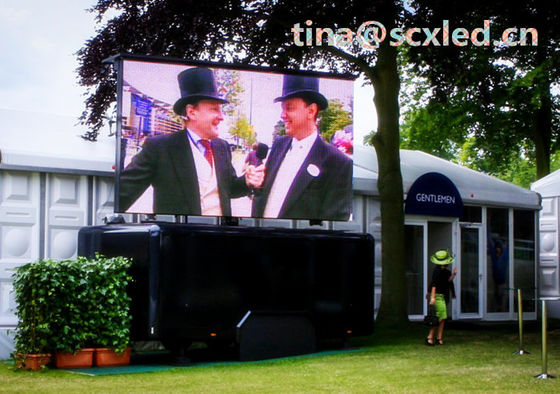 عرض HD LED كامل اللون حائط الفيديو P3.91 في الهواء الطلق مقاوم للماء