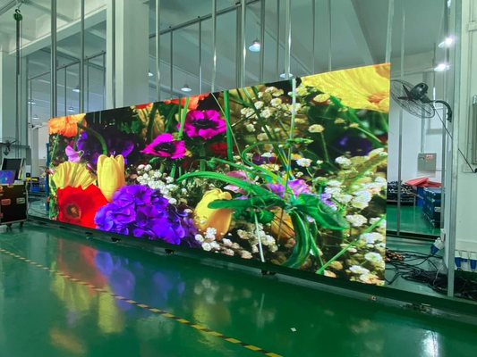 الكنيسة Hd Led Video Wall P2512 * 512 شاشة LED داخلية 1200 شمعة سطوع