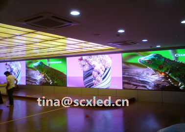 التصوير المقطر الإيجار SMD داخلية كاملة اللون LED عرض P3 رؤية واضحة للغاية