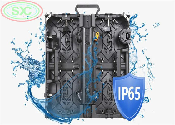 شاشة LED داخلية وخارجية P3.91 مقاس 500x500 مم شاشة عرض ملونة كاملة للإيجار