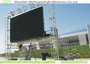 P3.91 الشاشة الخارجيّة من الألومنيوم المضغوطة المضغوطة LED SMD2121 500mm X500mm القياسية من الألومنيوم المضغوطة المضغوطة 3 سنوات ضمان