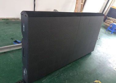 لعبة كرة القدم وكرة السلة لوحة النتيجة P10 محيط الملعب شاشة LED ملونة بالكامل داخلية / خارجية