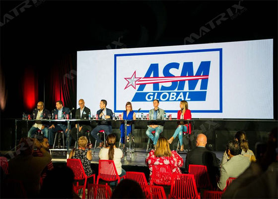 الصيانة الأمامية في الداخل P2.5 تأجير شاشة LED LED للسينما