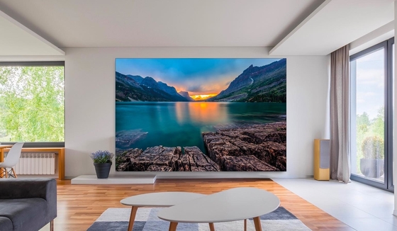 P4 داخل Smd2121 LED الشاشة المسبوكة من الألومنيوم RGB الحديد 3 سنوات الضمان