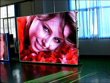 استئجار شاشة الألومنيوم ذات السطح المنحني شاشة HD P10 شاشة LED كبيرة في الهواء الطلق IP65 320 * 160mm