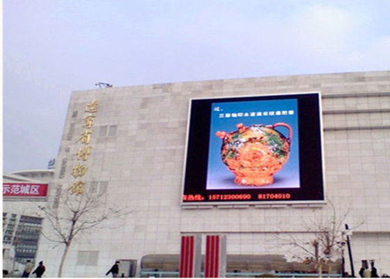 P10 الشاشة المضادة للماء SMD LED للخارج 10 ملم بكسل 3 سنوات ضمان