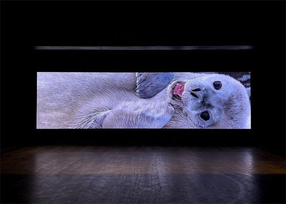 شاشة LED RGB داخلية توفر إعادة إنتاج الألوان الحية وصور واضحة غير متوهجة تعزز التأثير البصري في الأماكن