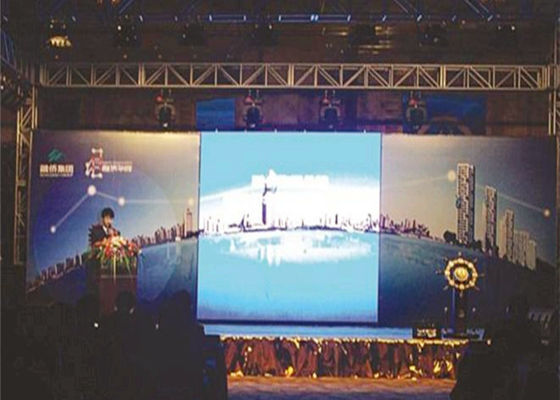 عالية الوضوح بالألوان الكاملة P1.875 P2.5 شاشة تلفزيون كبيرة داخلية شاشة عرض على الحائط