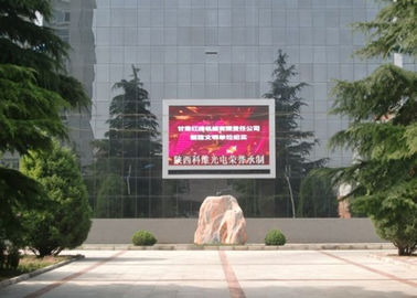 12ft على 24ft علامات LED الخارجية P6 إعلانات LED كبيرة لوحات إعلانية ملونة كاملة الإيجار
