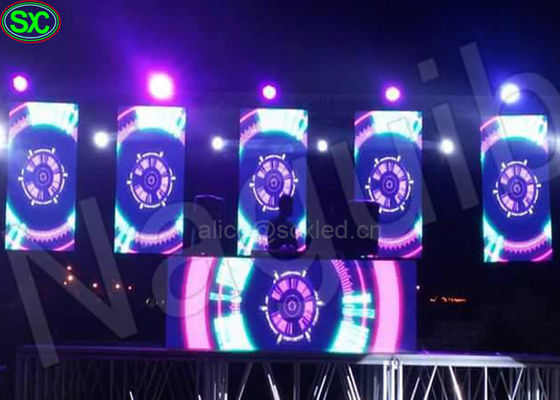 سعر جيد 3D شريط المرحلة DJ 1R1G1B فيديو أدى شاشة العرض P5 ماء في الجيل الثالث 3G ماجيك الانترنت