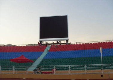 ألعاب الملعب في الهواء الطلق LED عرض صرخة الإعلانات P10 اللون الكامل 960 * 960mm لوحات إعلانية