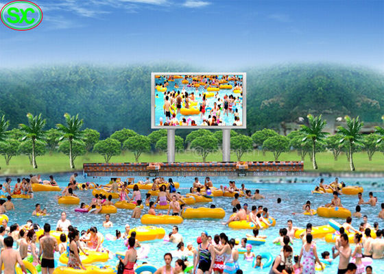 P16 للماء الإعلان شاشات ليد لوحة مع ارتفاع القرار