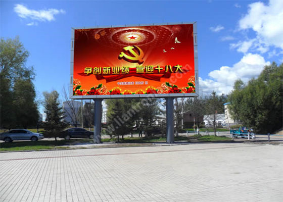 سعر جيد P10 في الهواء الطلق مضاد للماء كامل اللون LED Billboard 10mm Pitch 5000cd / M2 الوضوح الانترنت