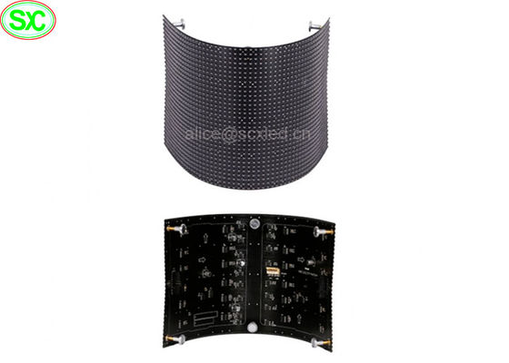سعر جيد لينة 60HZ كامل اللون 10MM مرنة شاشة ليد لوحة مع مانويل، 1R1G1B الانترنت