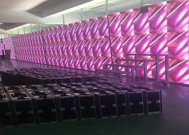 SMD2121 داخلية ملونة كاملة P2 هانينغ LED الصب الصبغ الألومنيوم الهيكل مع 3 سنوات الضمان