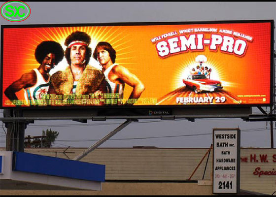 سعر جيد IP65 في الهواء الطلق مقاوم للماء RGB 3 في 1 DIP LED Billboard شاشة فيديو P12 الانترنت