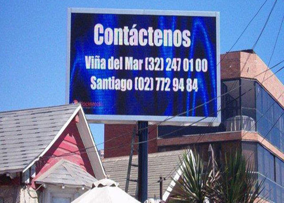 لوحة إعلانات LED مزدوجة الجوانب P6 5 مم، مقاومة للماء IP65