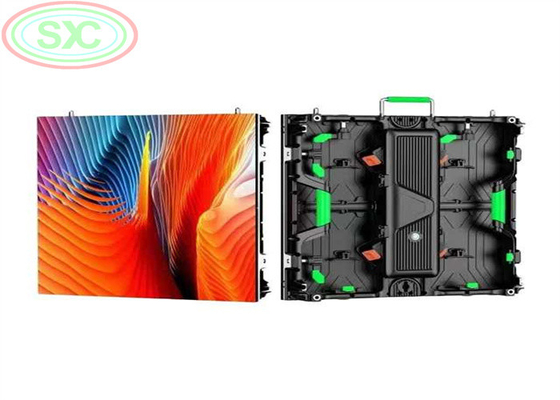 بسهولة تجميع وإزالة داخلية P3.91 شاشة LED 500 * 500mm