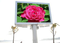 شاشة عرض إعلانات رقمية ملونة كاملة P8 P10 خارجية محمولة على لوحة إعلانات رقمية