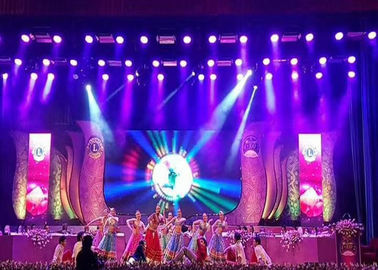 SMD2121 P2.5 القياسية 500x500mm غرف الألومنيوم المصبوب الميت داخل كامل لون Haning LED Display
