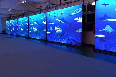 شاشة الإيجار من الألومنيوم المصبوب المقطوعة 1R1G1B شاشة LED الإعلانية