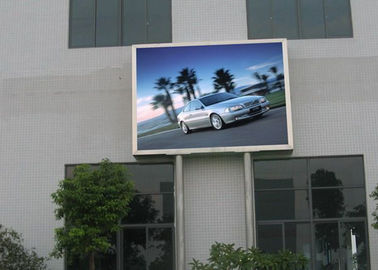 P6 عالية الوضوح IP65 الشارع الخارجي الطريق السريع المباني الإعلانية شاشات العرض LED