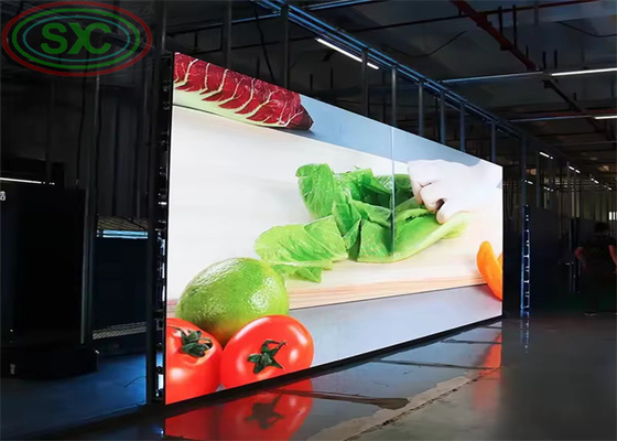 P3.91 شاشة LED داخلية ملونة كاملة للإيجار SMD2121 500X500mm ثلاث سنوات ضمان