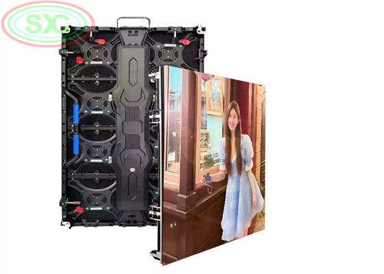عرض شاشة الإيجار LED العرض النصية المستندات مع النظافة الموازنة للبيض 2500cd / m2