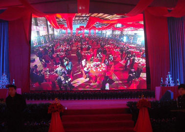 شاشة إيجار LED داخلية P2 Full Color HD LED Video Wall للخلفية المسرحية