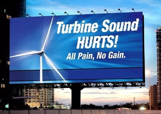 شاشة HD ثابتة الإعلانات الخارجية P10 LED Billboard Display شاشة LED خارجية