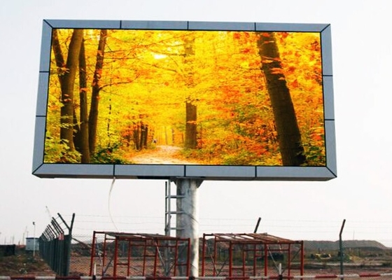 Pixel Pitch 8mm LED الإعلان الشاشة الكبيرة الشاشة الخارجية الداخلية كاملة الألوان