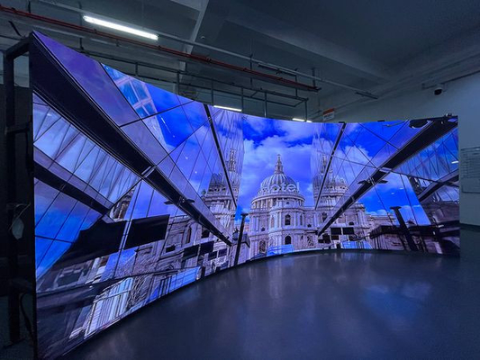 P3.91 شاشة عرض LED مع 500x500 خزانة n LED الفيديو لوحة الجدار النادي ديسكو الكنيسة المسرح الخلفية