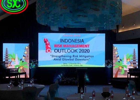 شاشة HD Full Color LED للخارج P2-P5 استهلاك طاقة منخفض لوحة عرض full color led