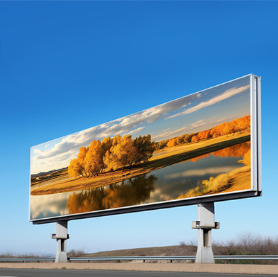 شاشة HD ثابتة الإعلانات الخارجية P10 LED Billboard Display شاشة LED خارجية