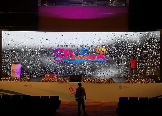 P8 IP65 الإيجار / الصب الصب الألومنيوم الحجرة مرحلة شاشة LED وضع الفحص الكبير 1/4 دقة 40 * 20mm