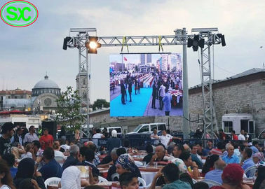 P4.81 SMD2121Haning LED Display عيار خزانة الألومنيوم المصبوب المضغوط