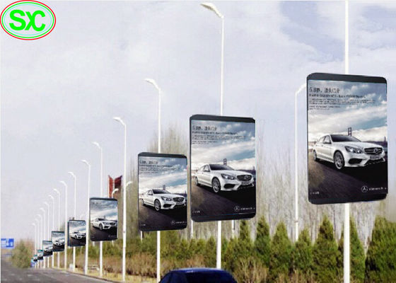 p6 القطب للماء أدى الشاشة لافتات ويفي 4 جرام للخارجية الإعلان الشارع