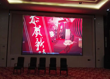 لوحات العرض LED داخل غرفة الإيجار P3.91 DJ المسرح خلفية جدار الفيديو 500 * 1000mm