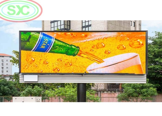 2500 نيت ضوء في الهواء الطلق كامل لون LED استئجار الشاشة المادية 6 للمعارض